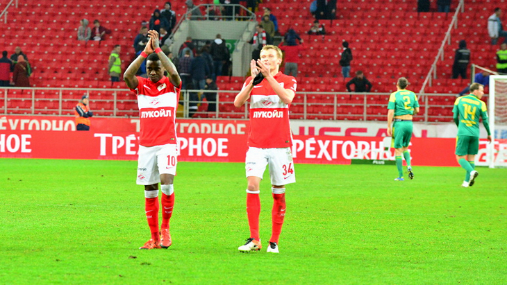 «Спартак» вновь разочаровывает 