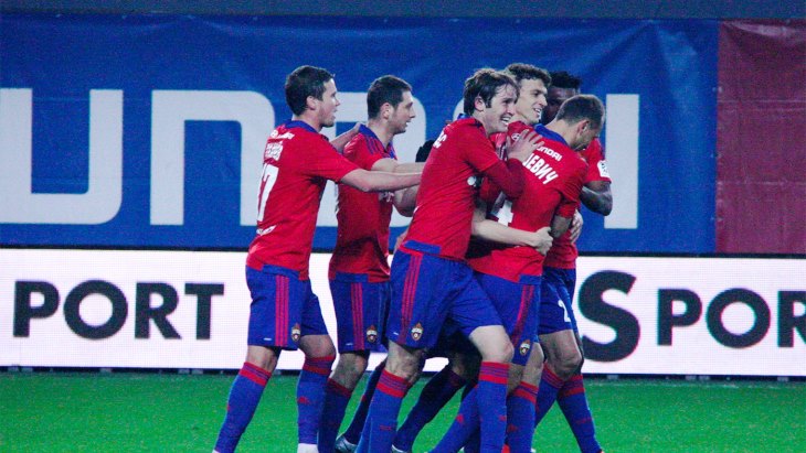 Футболисты ЦСКА