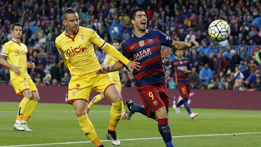 Луис Суарес забил четыре мяча