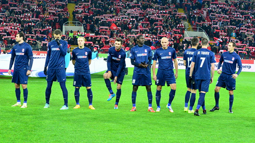 Футболисты «Мордовии»