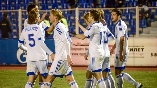 Футболисты «Волгаря»