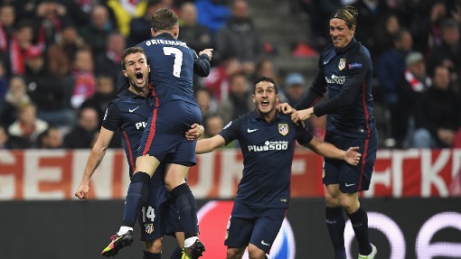 Футболисты «Атлетико»