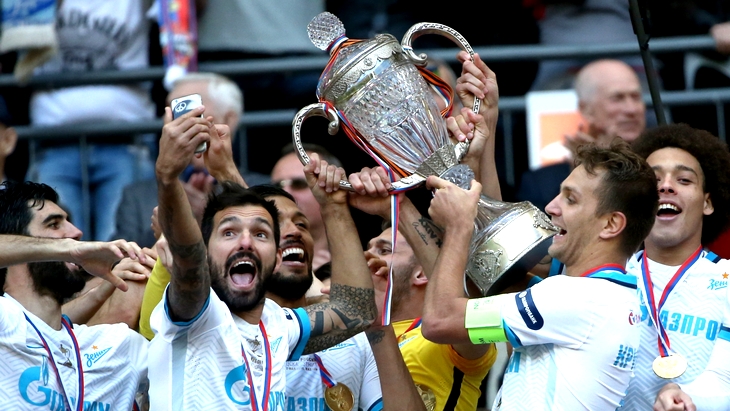 «Зенит» легко выиграл у ЦСКА в финале Кубка России