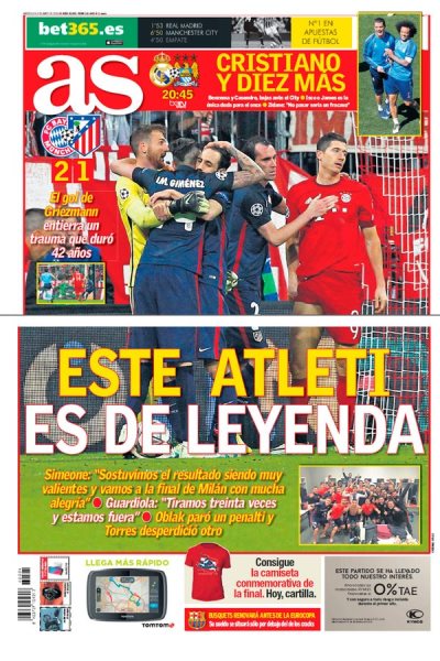 Первая полоса AS