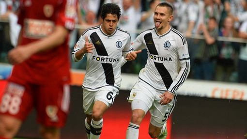 Футболисты «Легии»