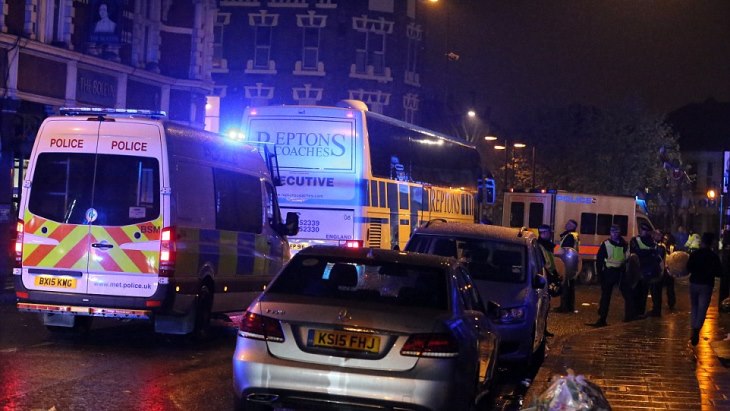 Команде гостей предоставили другой автобус