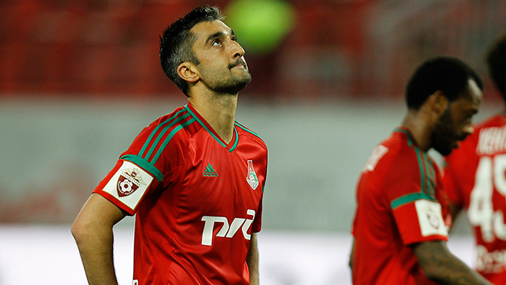 Футболисты «Локомотива»