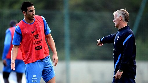 Адиль Рами и Дидье Дешам