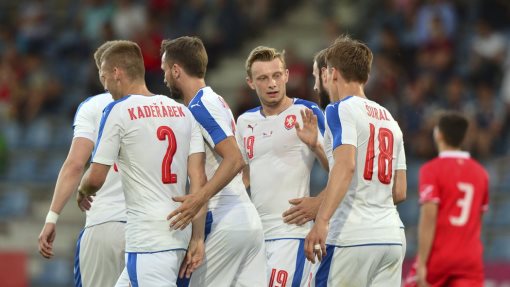 Футболисты сборной Чехии