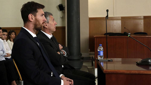 Лионель Месси и его отец