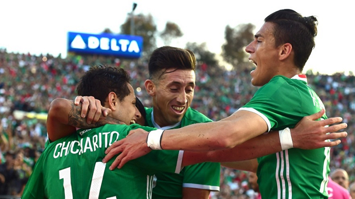 Футболисты сборной Мексики