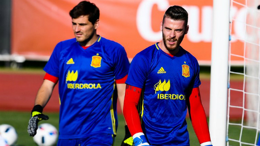 Икер Касильяс и Давид Де Хеа