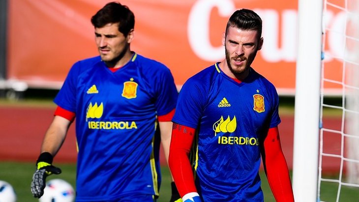 Икер Касильяс и Давид Де Хеа