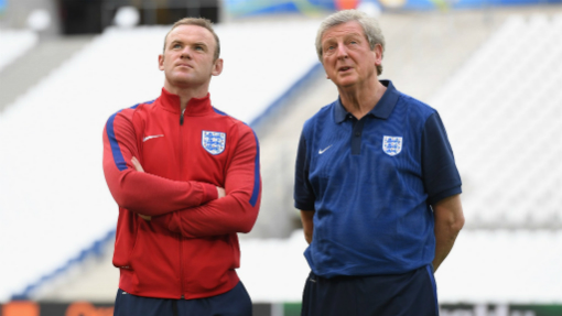 Уэйн Руни и Рой Ходжсон