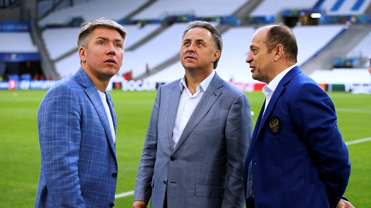 Алексей Сорокин, Виталий Мутко, Сергей Прядкин