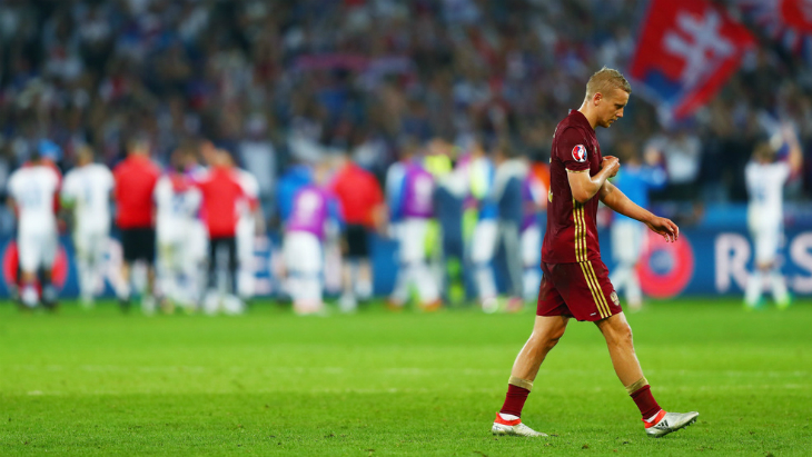 Сборной России после матча со Словакией было грустно