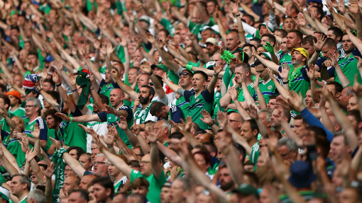 Болельщики сборной Северной Ирландии