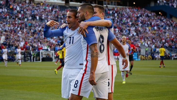 Футболисты сборной США