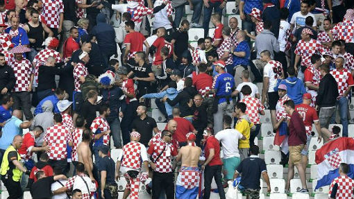 Фанаты сборной Хорватии