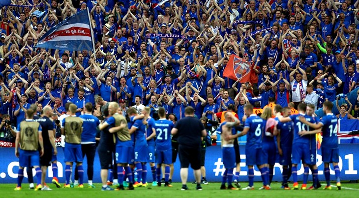 Сборная Исландии сходу попала в плей-офф чемпионата Европы 