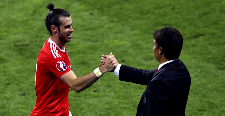 Гарет Бэйл и Крис Коулмэн