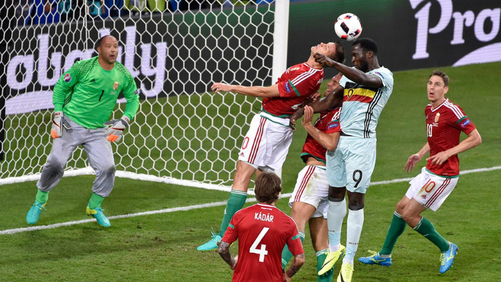В матче Бельгия — Венгрия голов было много