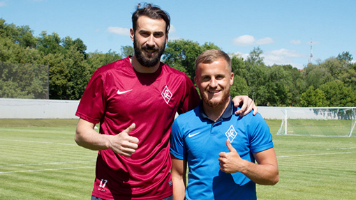 Гиорги Лория и Дмитрий Ятченко