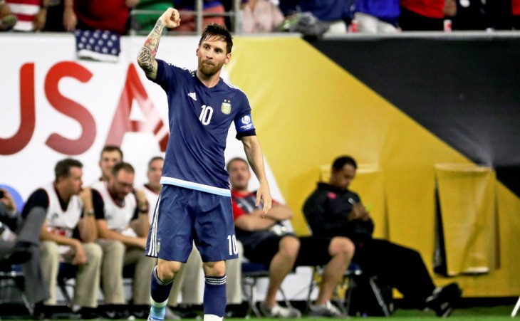 21 июня Месси стал лучшим бомбардиром своей сборной...