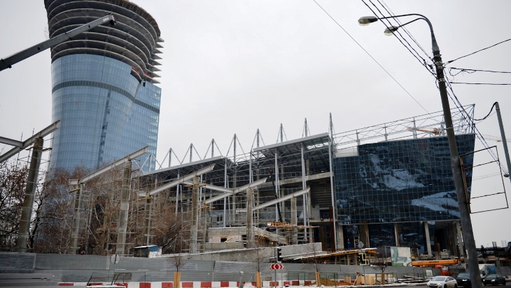 Строительство стадиона ЦСКА