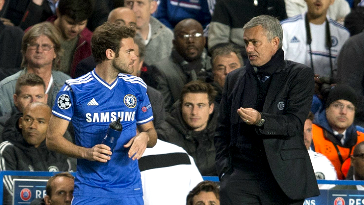 Моуринью и Мата не нашли общего языка