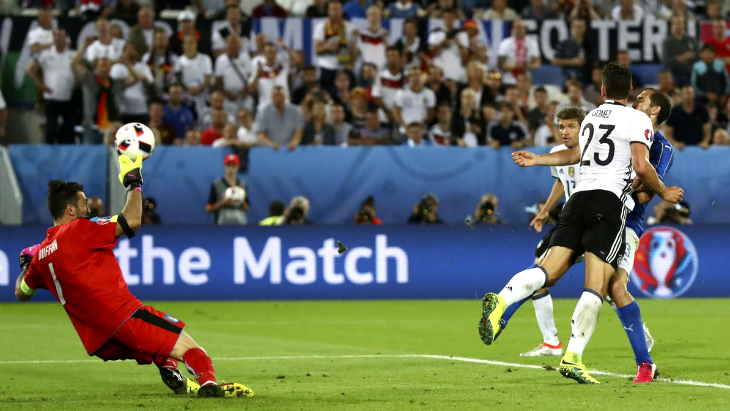 Буффон на высоте