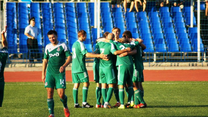 Футболисты «Локомотива»