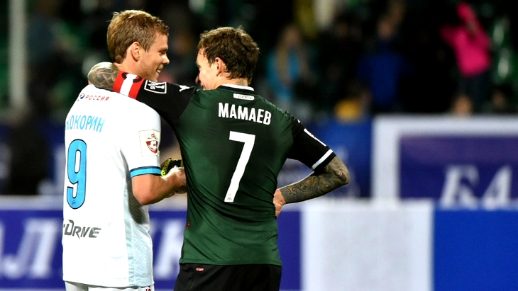 Александр Кокорин и Павел Мамаев