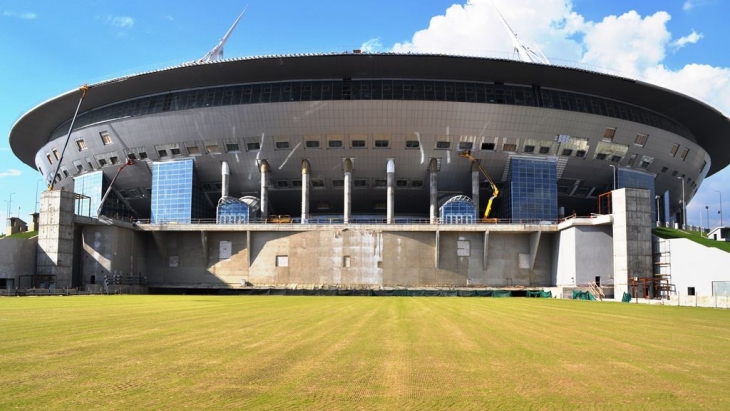 Строительство стадиона в Петербурге может приостановиться на 30 дней
