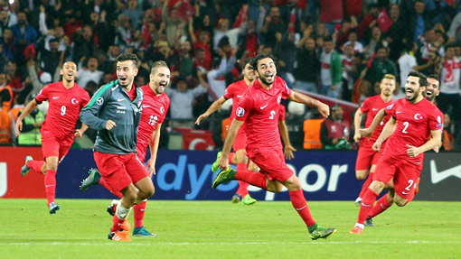 Футболисты сборной Турции