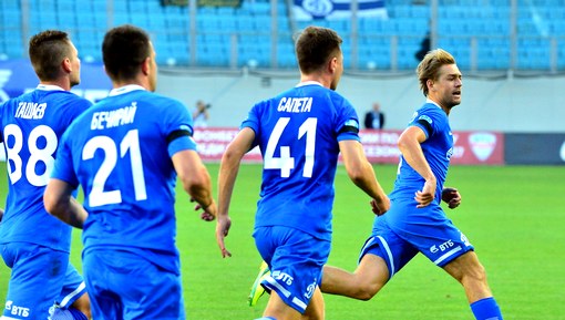 «Динамо» разгромило гостей из Астрахани