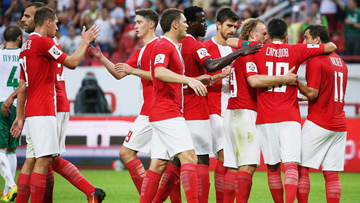 Футболисты «Локомотива»