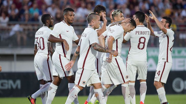 Футболисты «Ромы»