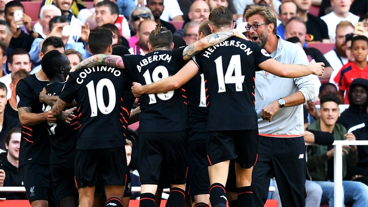 «Ливерпуль» забил четыре гола «Арсеналу» на «Эмирейтс» 