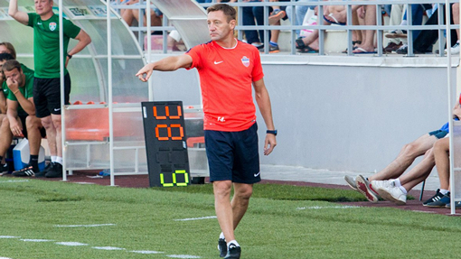 Главный тренер «Енисея» Андрей Тихонов