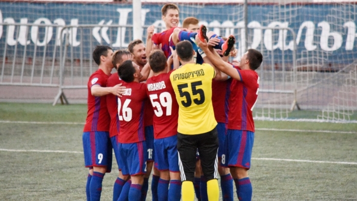 «Армейцы» одержали победу в матче 11-го тура первенства ФНЛ