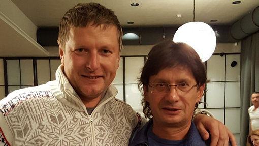 Евгений Кафельников и Леонид Федун