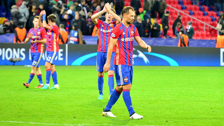 Футболисты ЦСКА