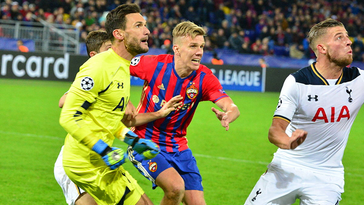 ЦСКА проиграл «Тоттенхэму»