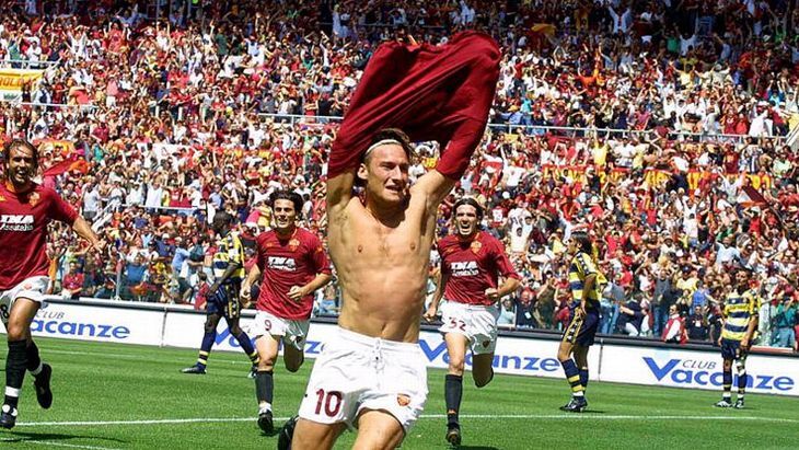 В сезоне-2000/2001 Тотти помог «Роме» выиграть чемпионат Италии