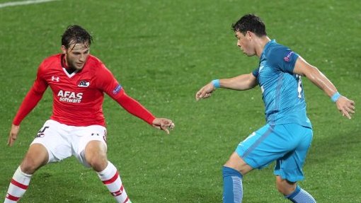 «Сине-бело-голубые» одержали победу в матче 2-го тура Лиги Европы