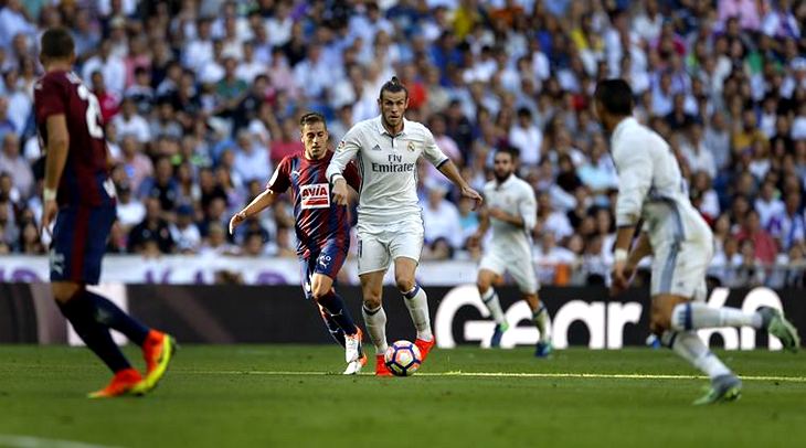 Несмотря на звездный состав нападения, «Реал» показывает примитивную игру в атаке 