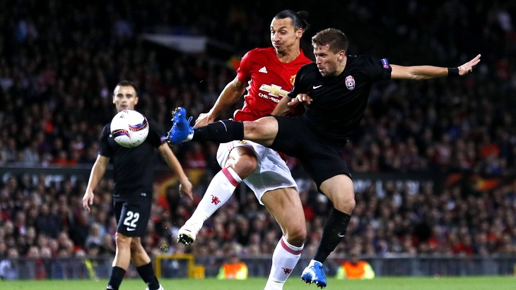 «Заря» едва не отобрала очки у «Манчестер Юнайтед» на «Олд Траффорд»