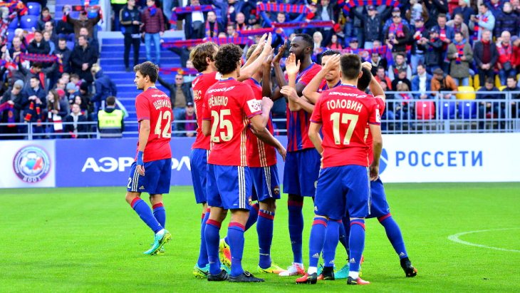 Футболисты ЦСКА