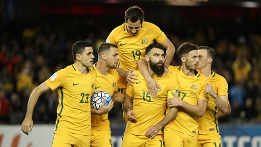 Футболисты сборной Австралии